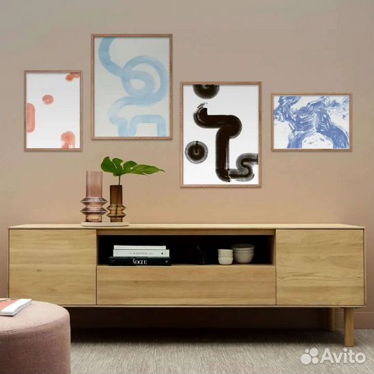 Абстрактные постеры в скандинавском стиле