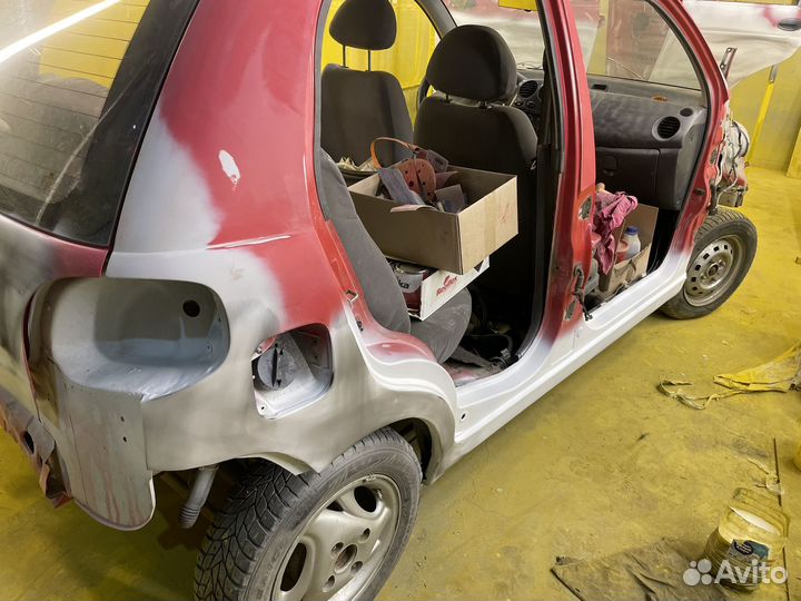 Переварка покраска авто