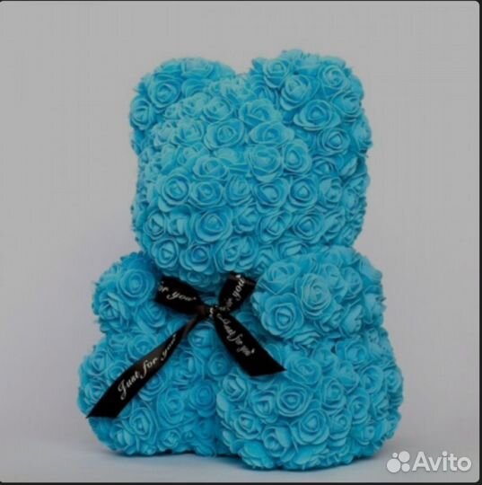 Мишка из роз