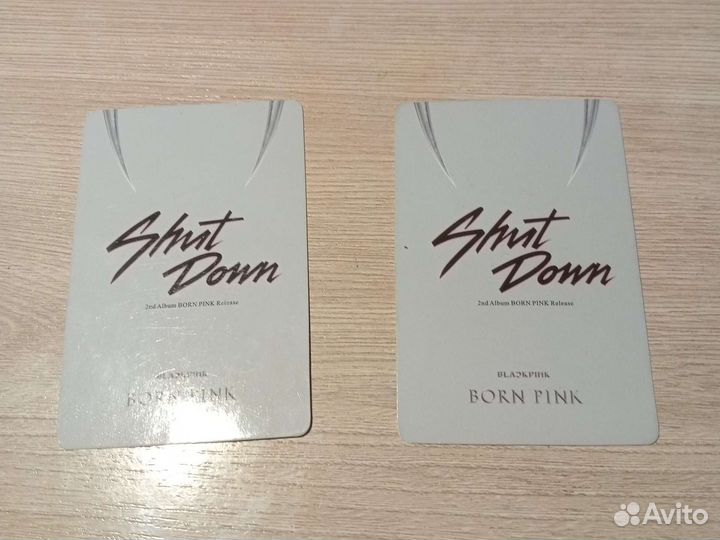 Карточки Блек Пинк