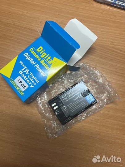 Зарядный блок на фотоаппарат Canon lp-e6