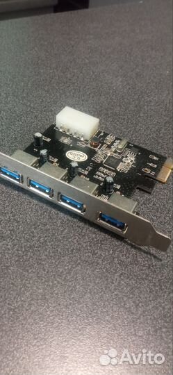 Контроллер PCI-E to USB 3.0 4 port