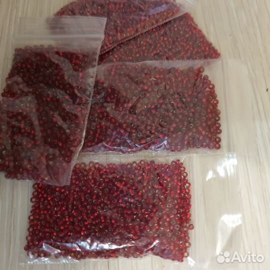 Бисер чехия разный