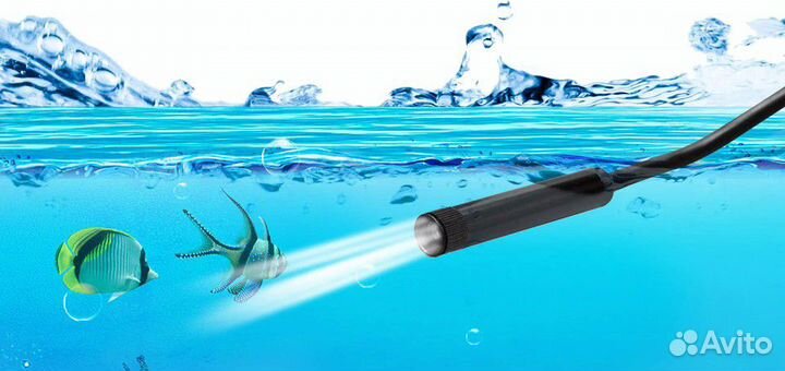 Эндоскоп 1200Р,720Р,Android,iPhone,пк,Mac,Wi-Fi