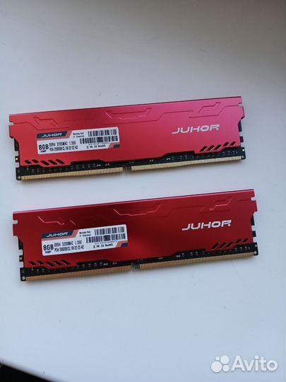 Оперативная память DDR4 16GB 3200MHz Juhor