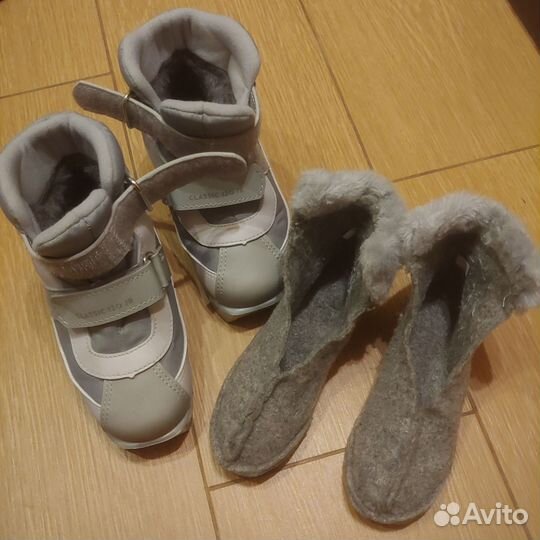 Лыжные ботинки inovik classic 120jr. Размер 28