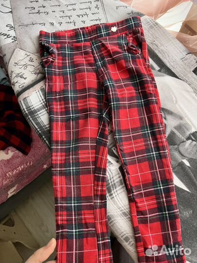 Рубашка GAP лосины H&M на 3 года