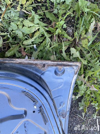 Дверь передняя левая рено логан