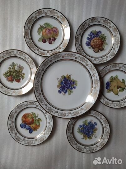 Тарелки десертные гдр