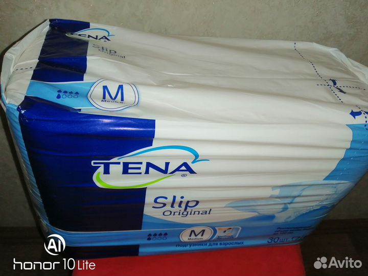 Памперсы для взрослых tena размер M по 30 штук
