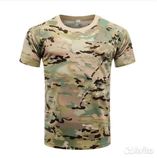 Футболки камуфляж, хлопковые и из полиэстера