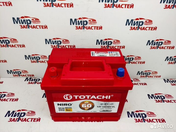Аккумулятор Totachi Niro MF 60 а/ч прямая