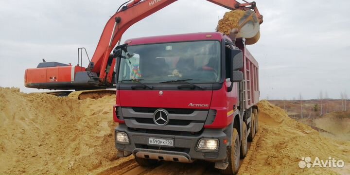 Песок щебень с доставкой