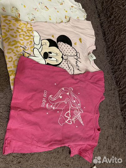 Детские вещи пакетом на девочку 98
