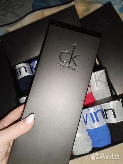 Трусы мужские боксеры calvin klein