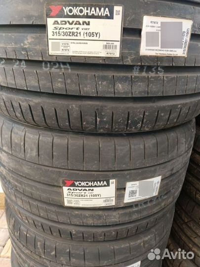 Yokohama Advan Sport V107 315/30 R21 105Y