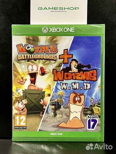 Double Pack Worms Battlegrounds + Worms W.M.D Xbox