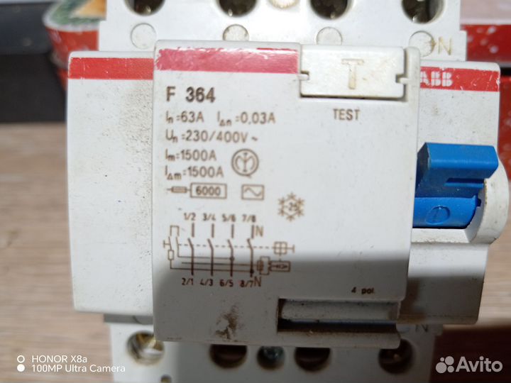Автоматический выключатель abb