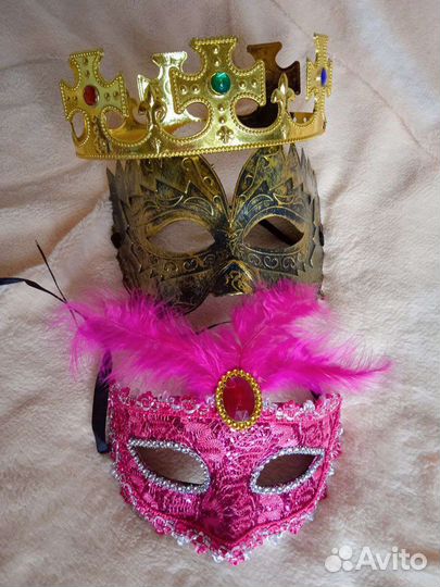 Реквизиты для фото маска шляпа корона