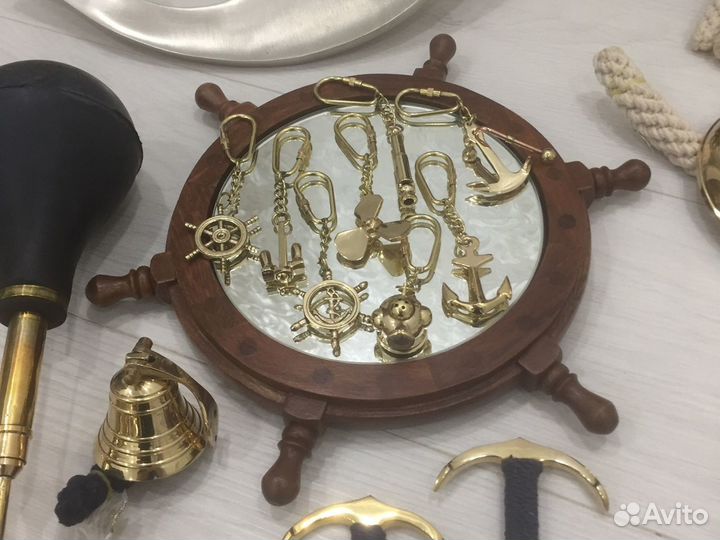 Рынды Штурвалы Вазы Фонари Брелки Склад