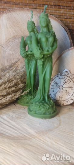 Свечи восковые ручной работы