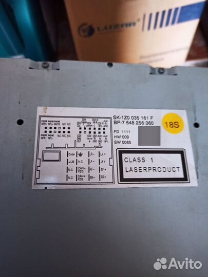 Штатная магнитола на skoda octavia a5