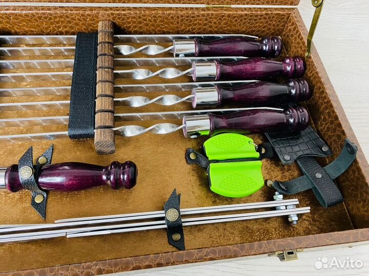 Шн0040/br Шашлычный набор 