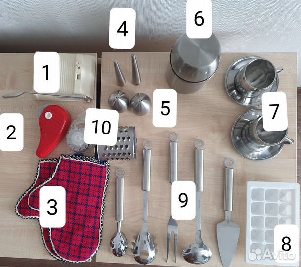 Товары для кухни. Ломтерезки и другое нержавейка