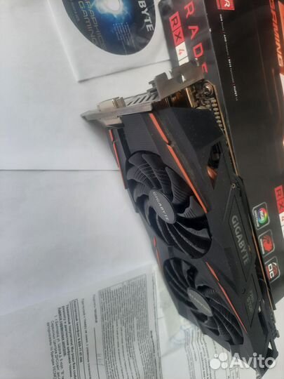 Видеокарта Gigabyte RX480 G1 Gaming 8GB