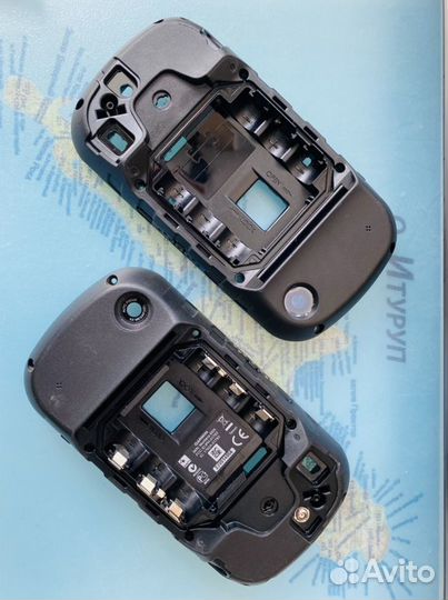 Задняя часть корпуса без контактов Garmin 650t