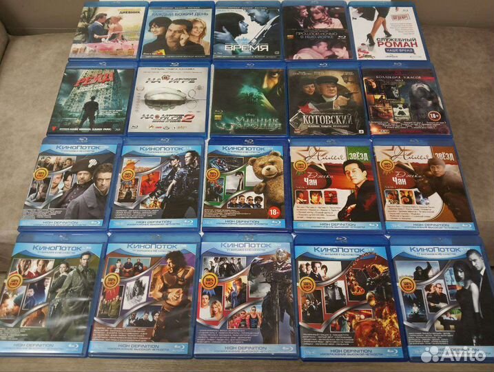 Blu ray диски+dvd