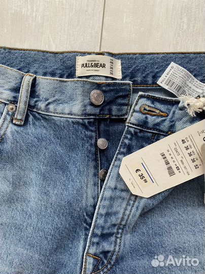 Джинсы мужские pull bear