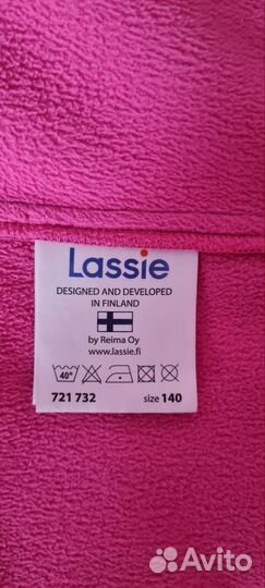 Куртка демисезонная lassie 140 для девочки
