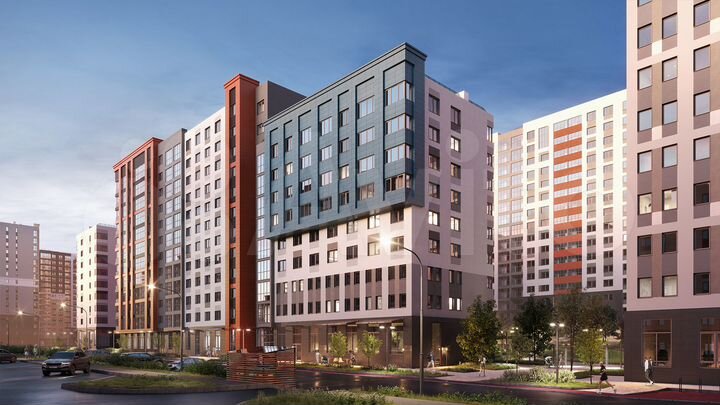 4-к. квартира, 118,6 м², 1/22 эт.