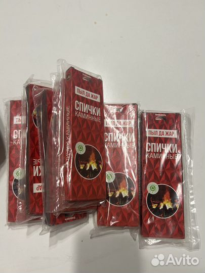 Спички каминные 40 штук