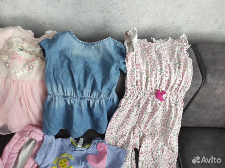 Вещи пакетом на девочку 86