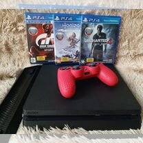 Sony PlayStation 4 Slim 500гб с играми