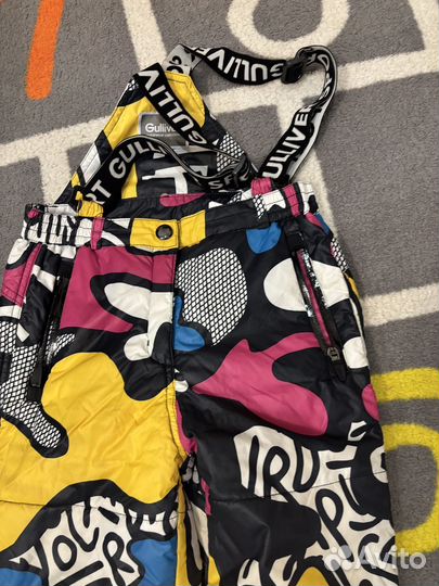 Штаны gulliver 134 полукомбинезон