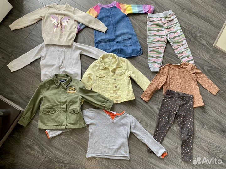 Вещи пакетом на девочку на 3 года