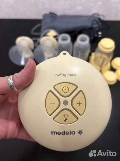 Молокоотсос medela swing maxi электрический