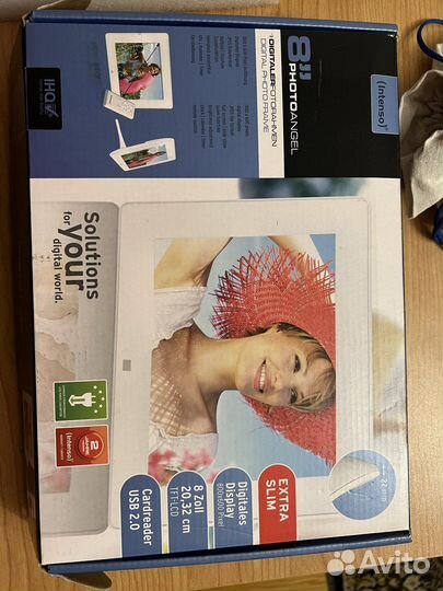 Новая Цифровая фоторамка intenso 8