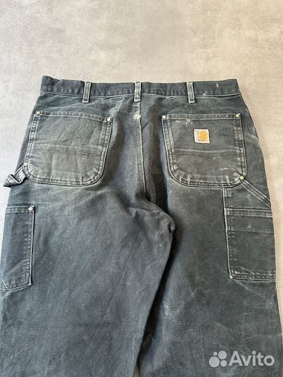 Джинсы черные carhartt