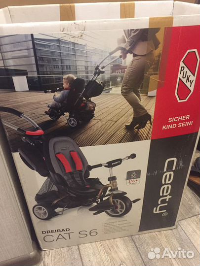 Велосипед Puky CAT S6 Ceety - без родит ручки