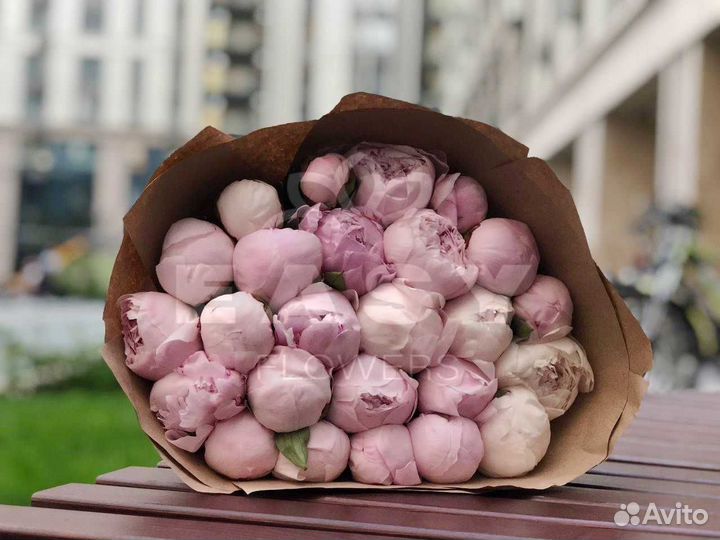 Букет розы 101 51 пионы круглосуточно 24 7