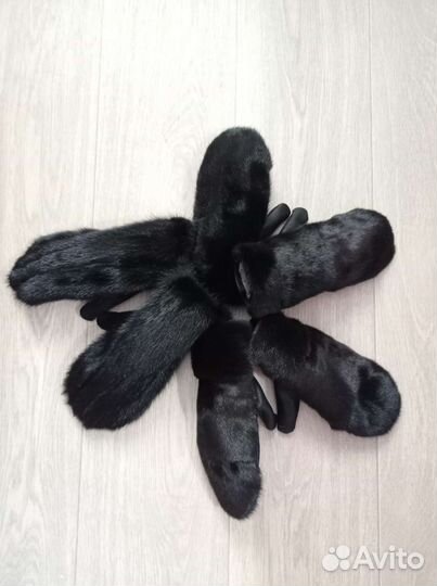 Варежки Норка