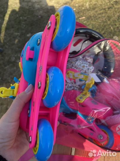 Детские ролики и защита