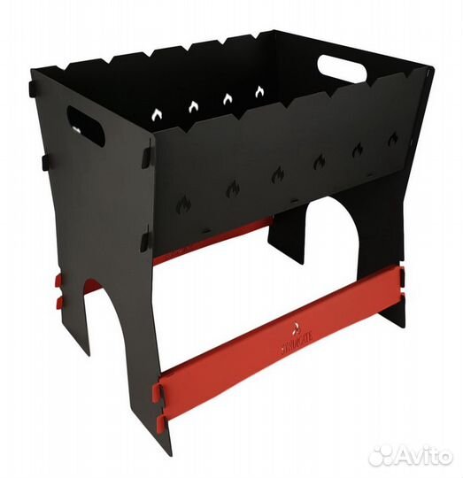 Мангал дачный, разборный. В сумке