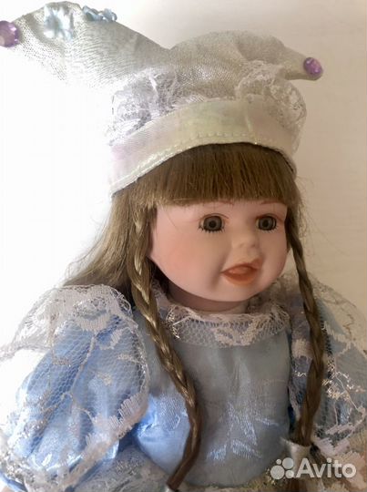 Кукла фарфоровая малышка фея