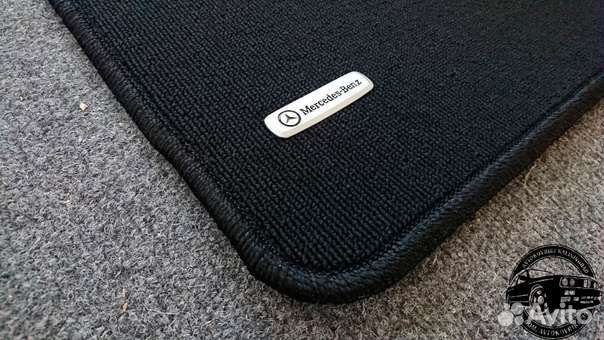 Автоковрики для Mercedes-Benz w124, чёрн