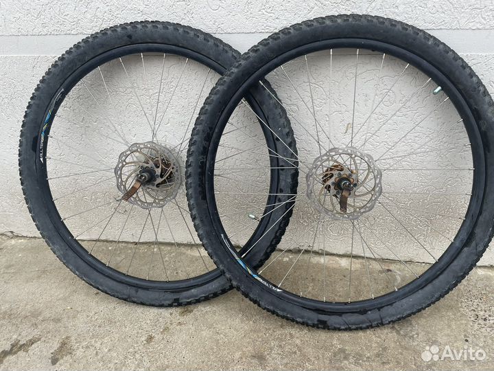 Колеса GT в сборке